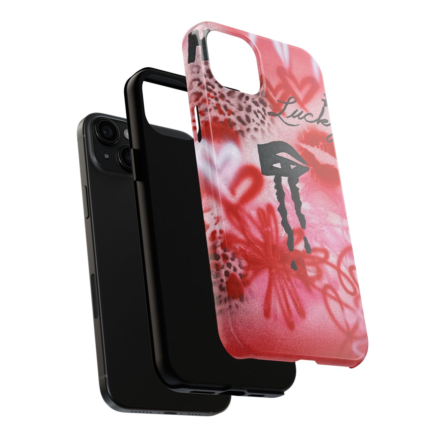 "intriguing encounter" airbrush iPhone case
