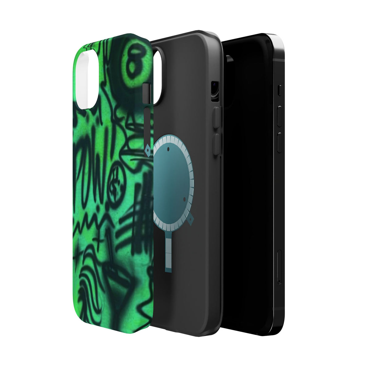 MagSafe "POW!" airbrush iPhone case