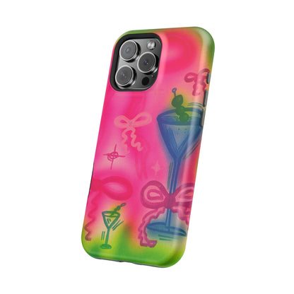 MagSafe „Bow Martini“ Airbrush-iPhone-Hülle