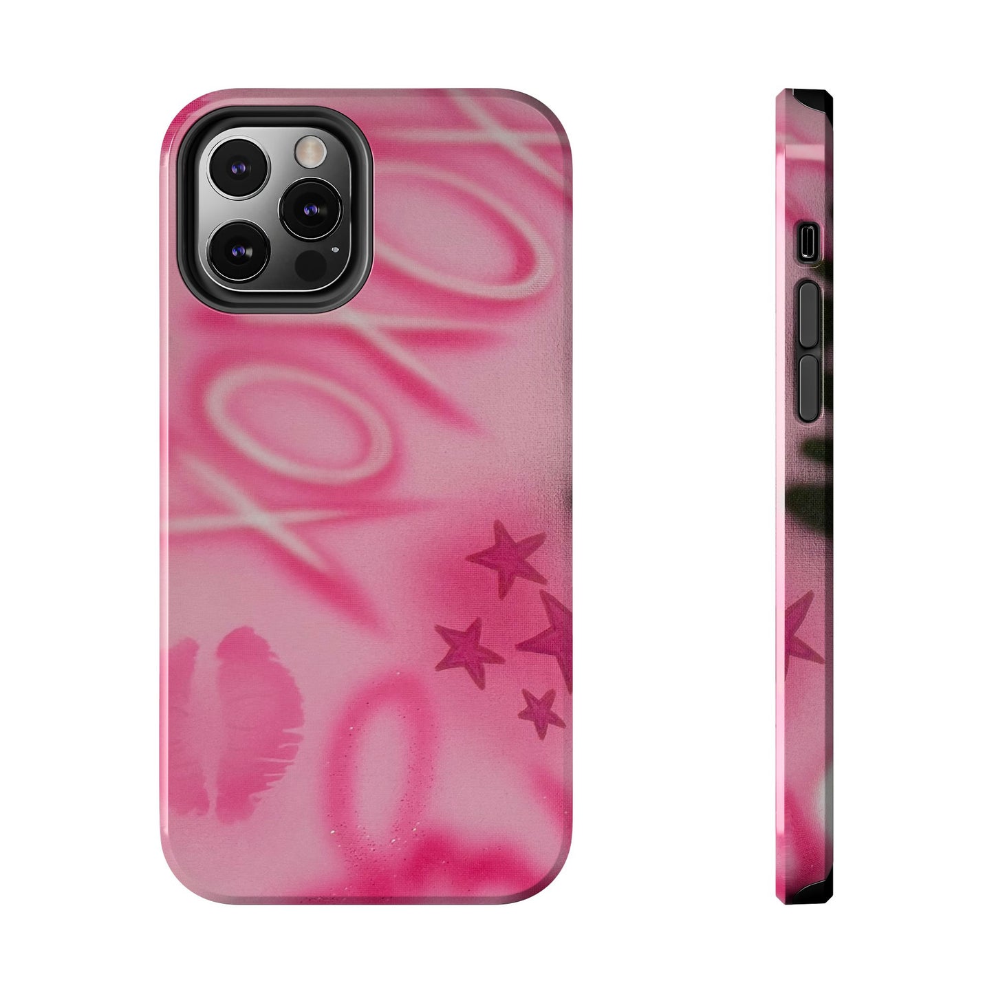 "perfectly pink" airbrush iPhone case