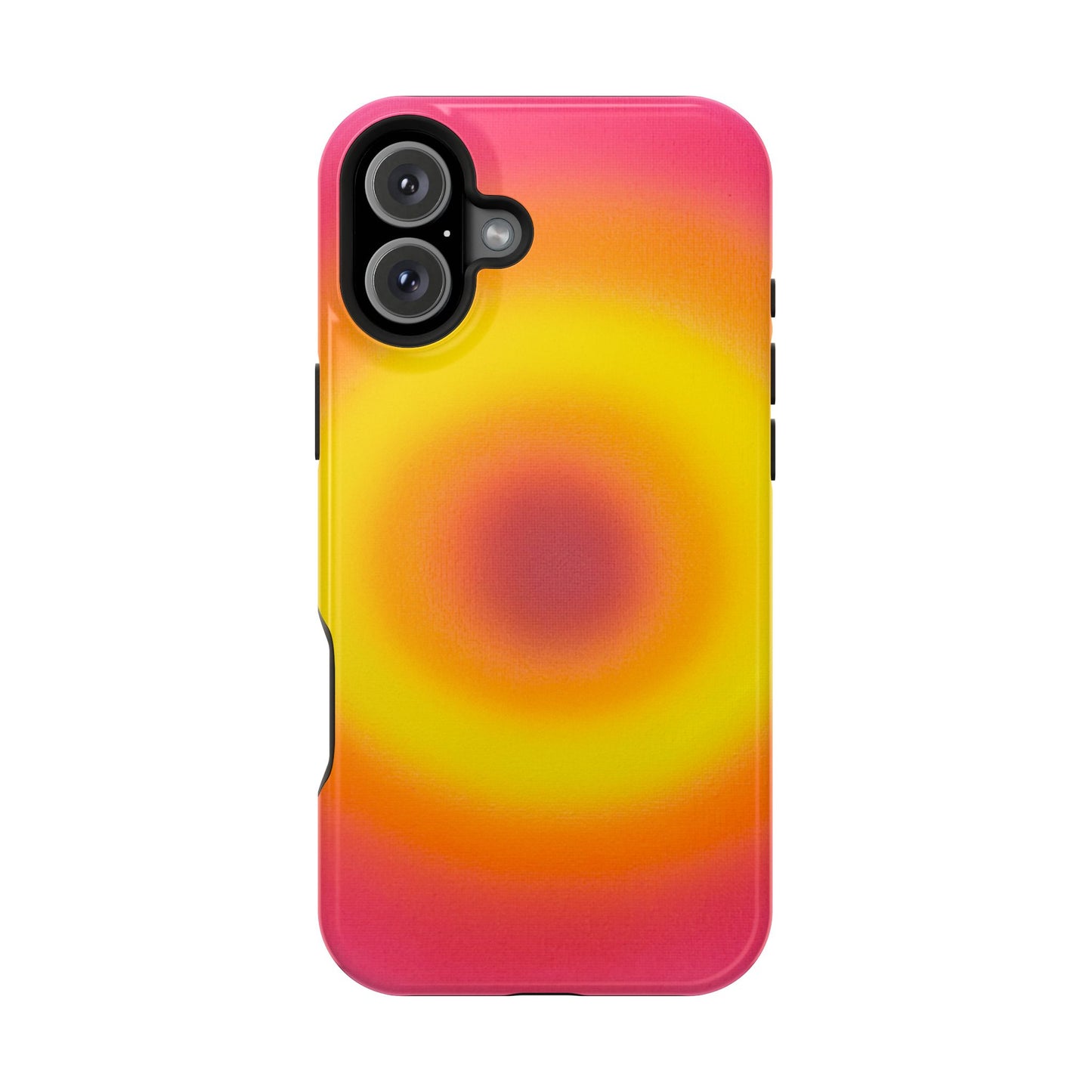 MagSafe "Pink Lemonade Aura" Airbrush iPhone Case