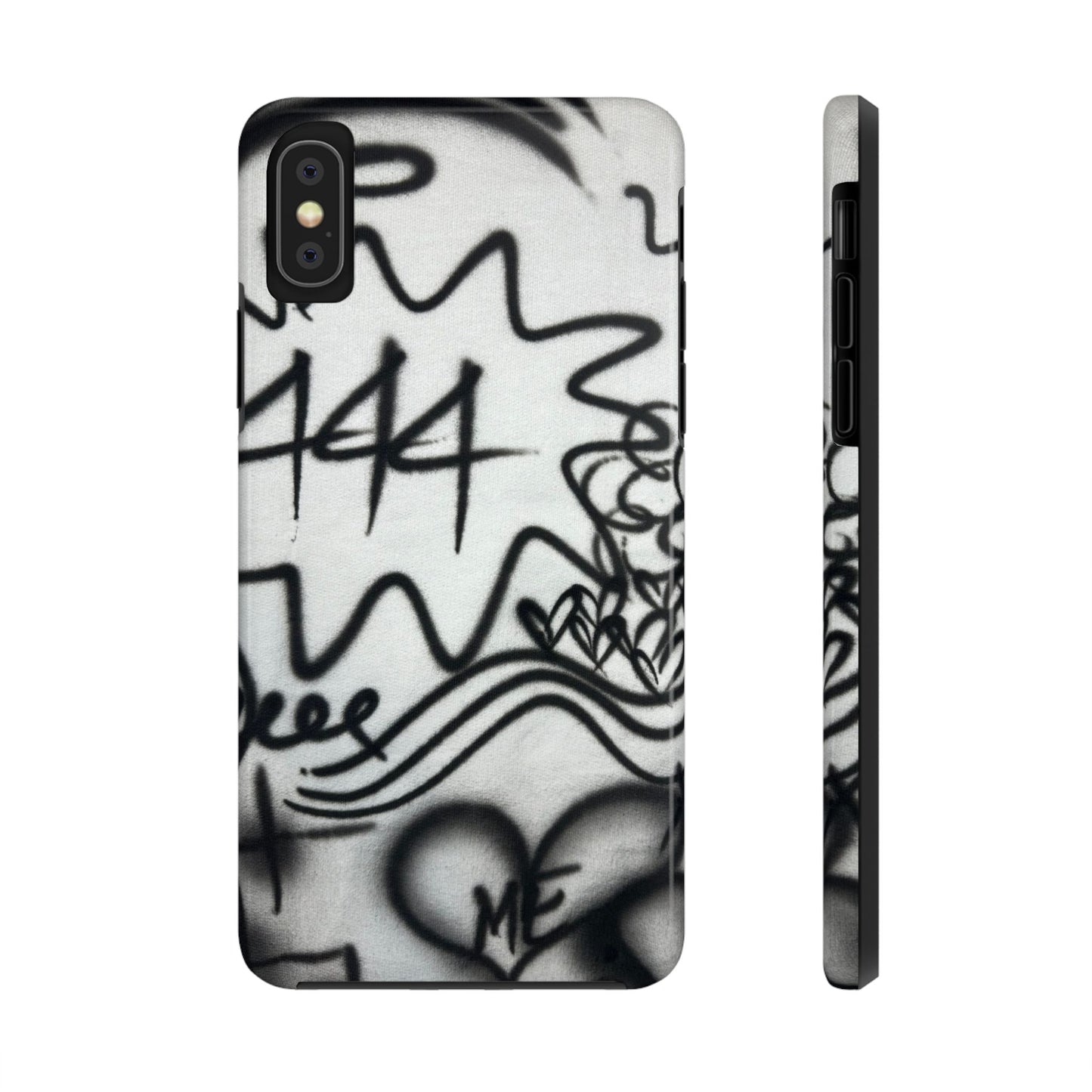 "444” airbrush iPhone case