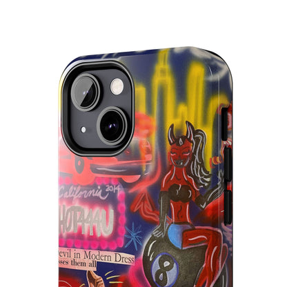 "im an angel" airbrush iPhone case