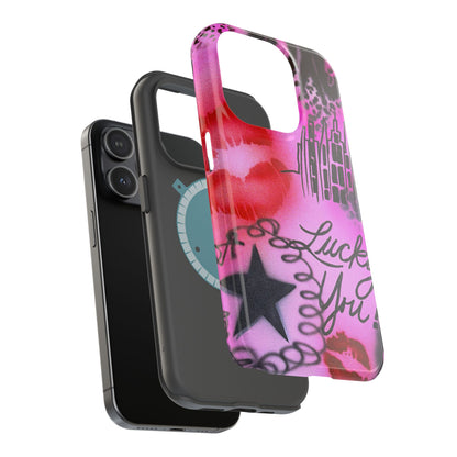 MagSafe "ulterior motive" airbrush iPhone case
