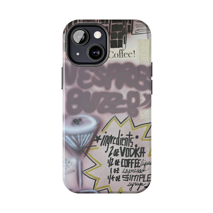 "espresso martini" airbrush iPhone case