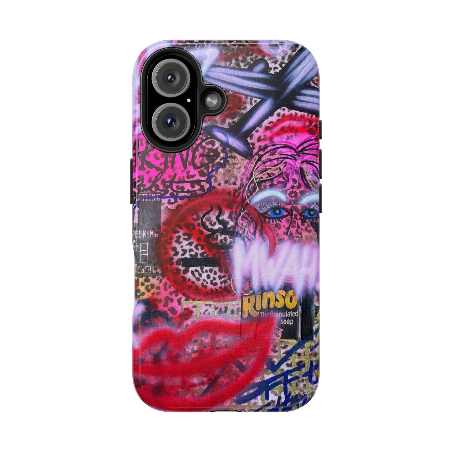 "taking flight" airbrush iPhone case