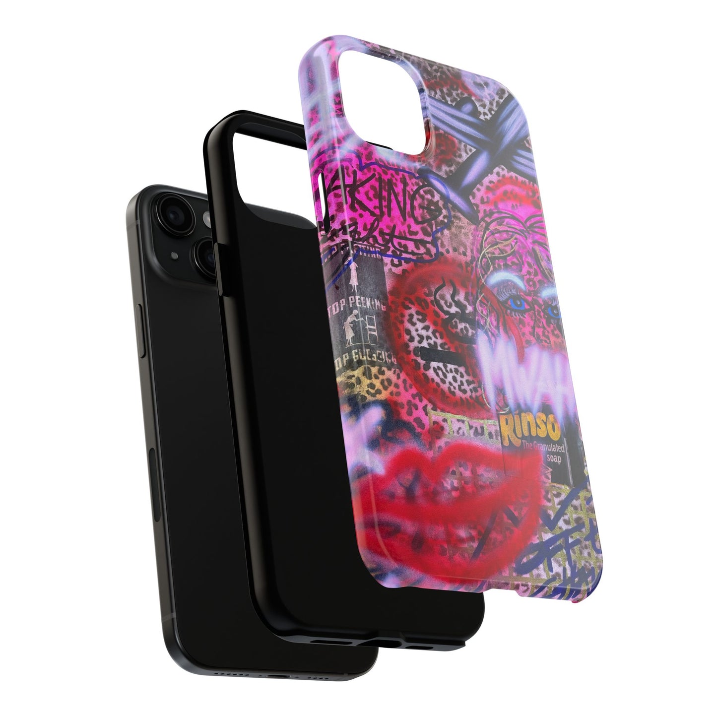 "taking flight" airbrush iPhone case