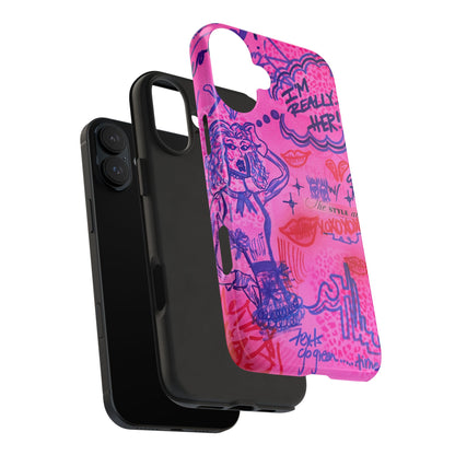 "really "HER!" airbrush iPhone case