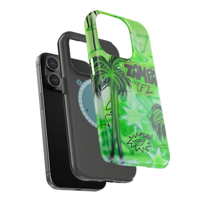 MagSafe "tampa, fl" airbrush iPhone case