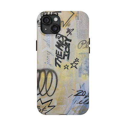 "golden glacier" airbrush iPhone case