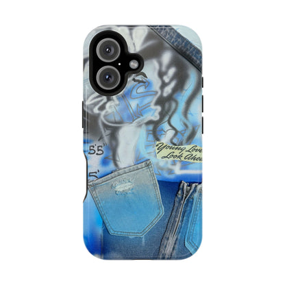 MagSafe "young lovers" airbrush iPhone case
