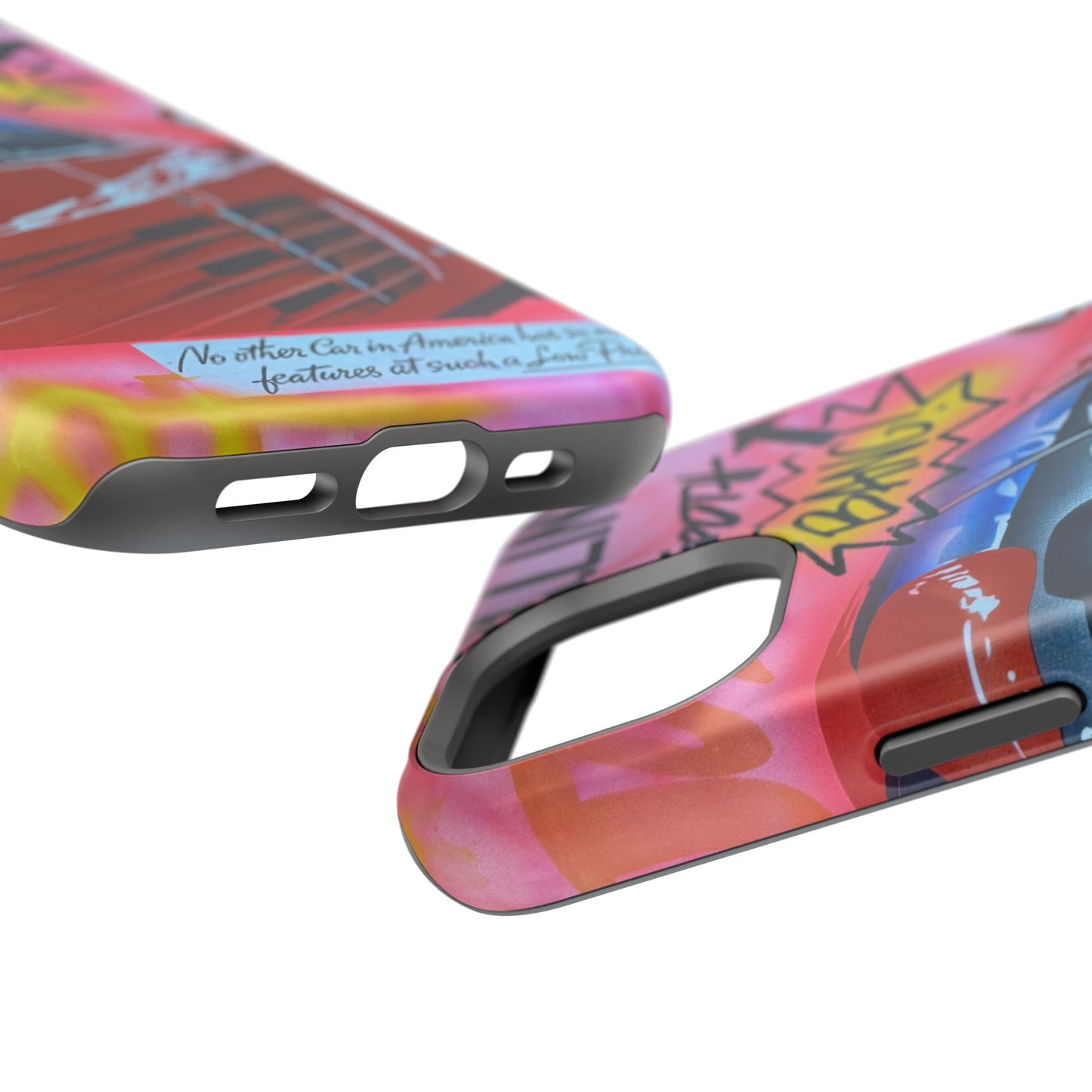 MagSafe "miami momentos" airbrush iPhone case