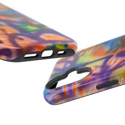 MagSafe "streetwear angel" airbrush iPhone case