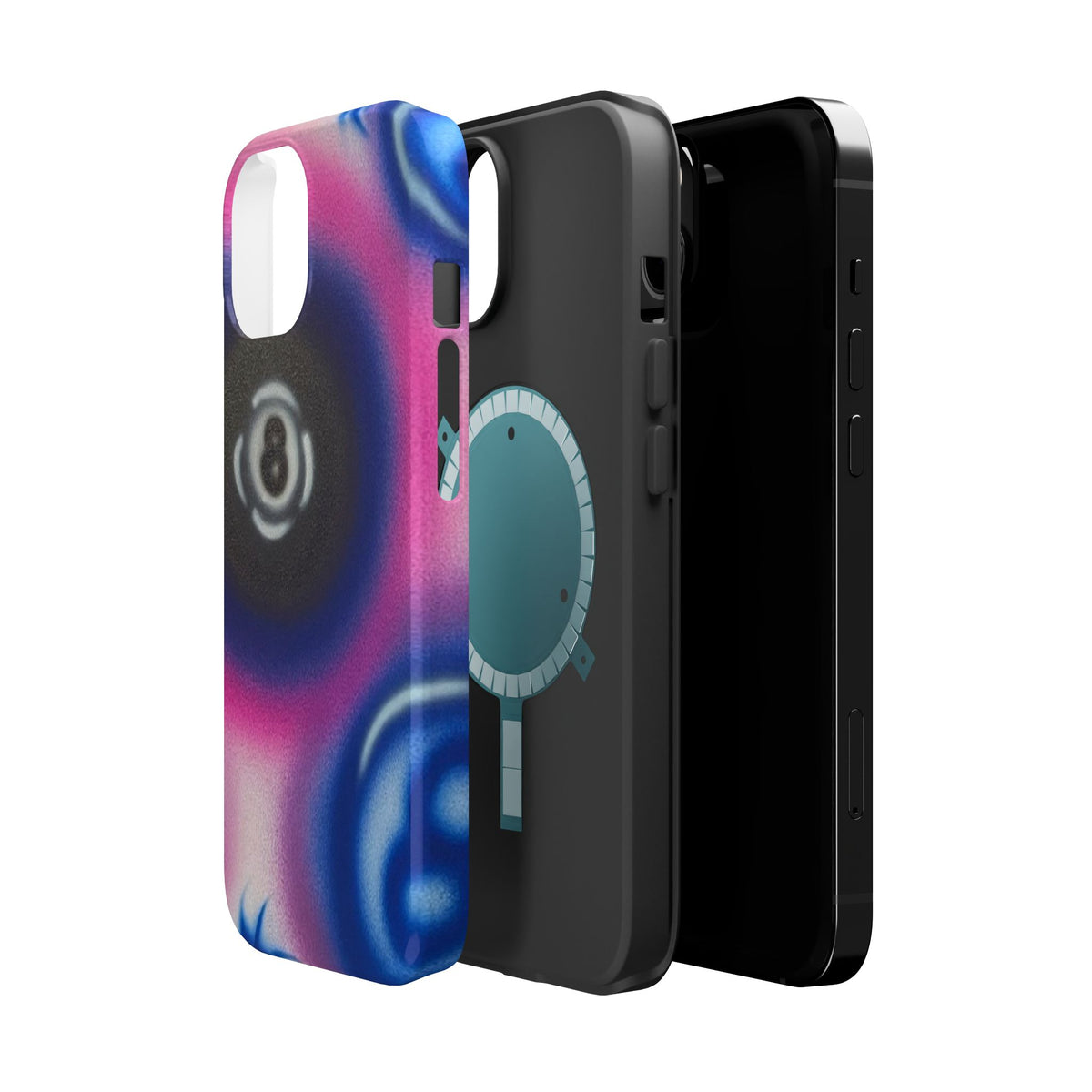 MagSafe „Magic 8-Ball“ Airbrush iPhone-Hülle