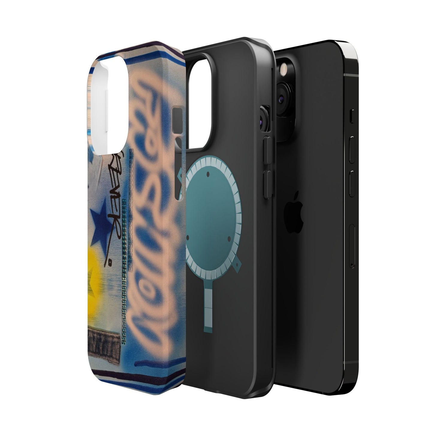 MagSafe "fashion forever" airbrush iPhone case