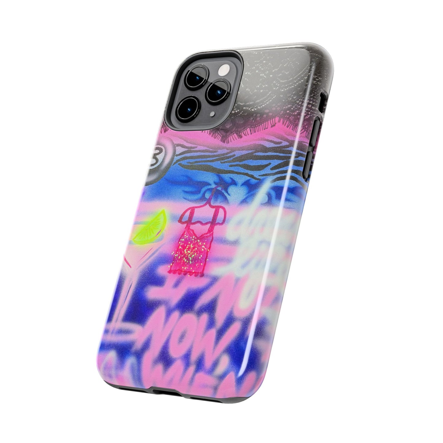 "dream life pt. 2" airbrush iPhone case
