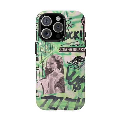 "lust over luck" airbrush iPhone case