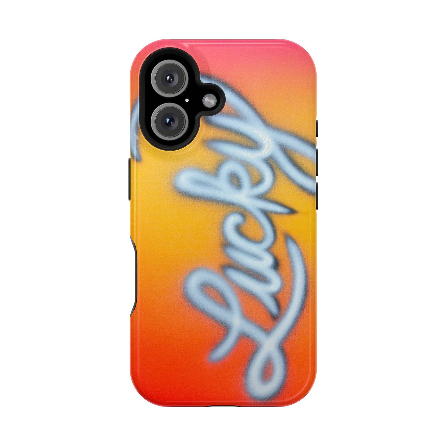 MagSafe "lucky" airbrush iPhone case