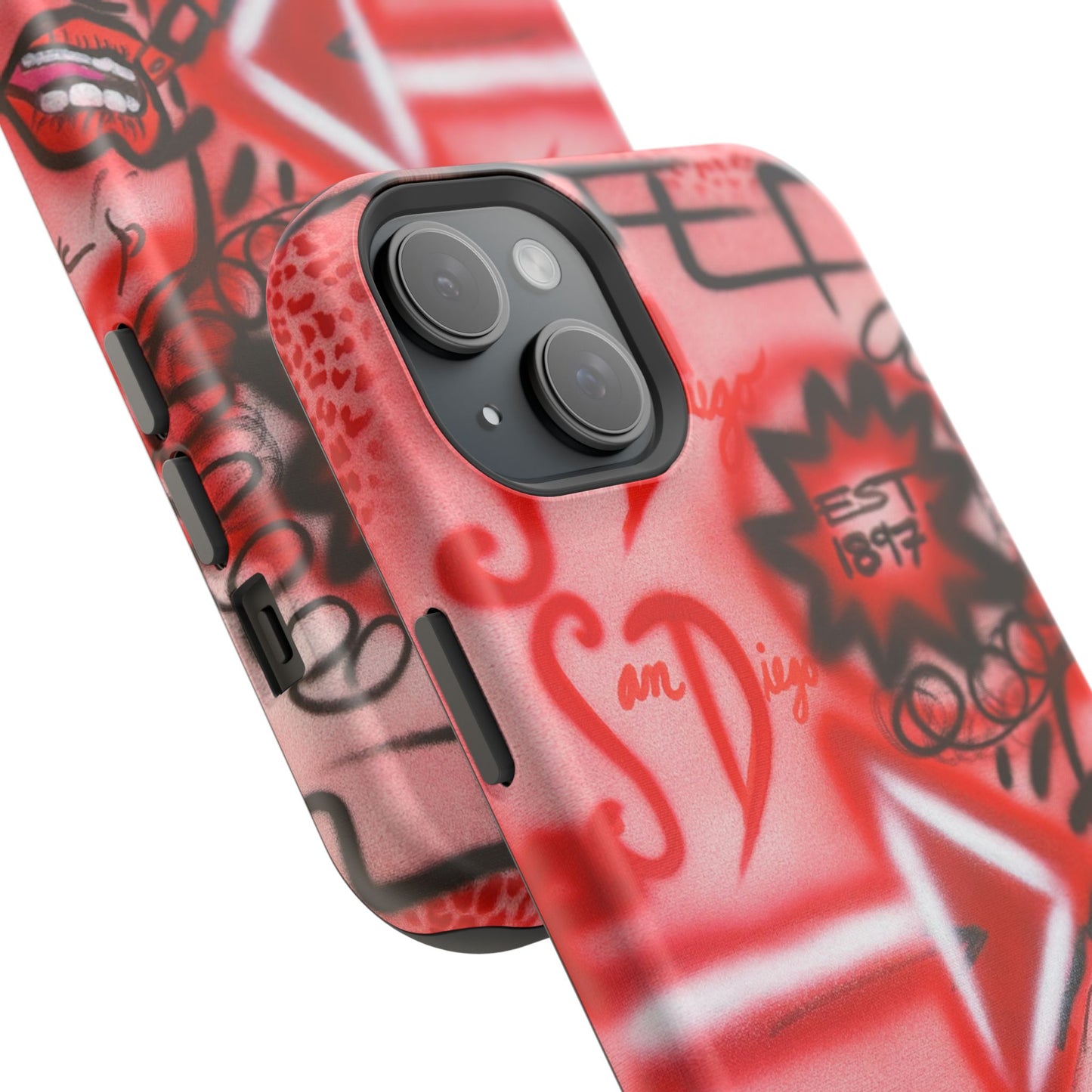 MagSafe "San Diego" Airbrush iPhone-Hülle