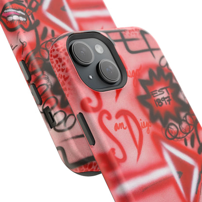 MagSafe "San Diego" Airbrush iPhone-Hülle