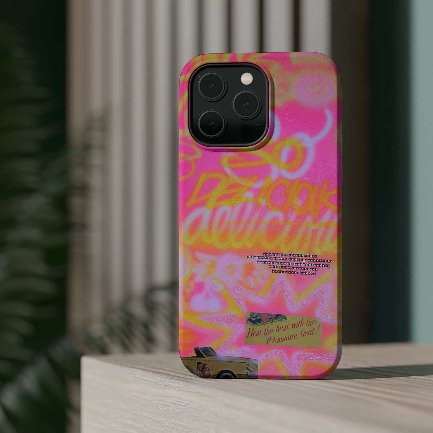 MagSafe "so delicious" airbrush iPhone case
