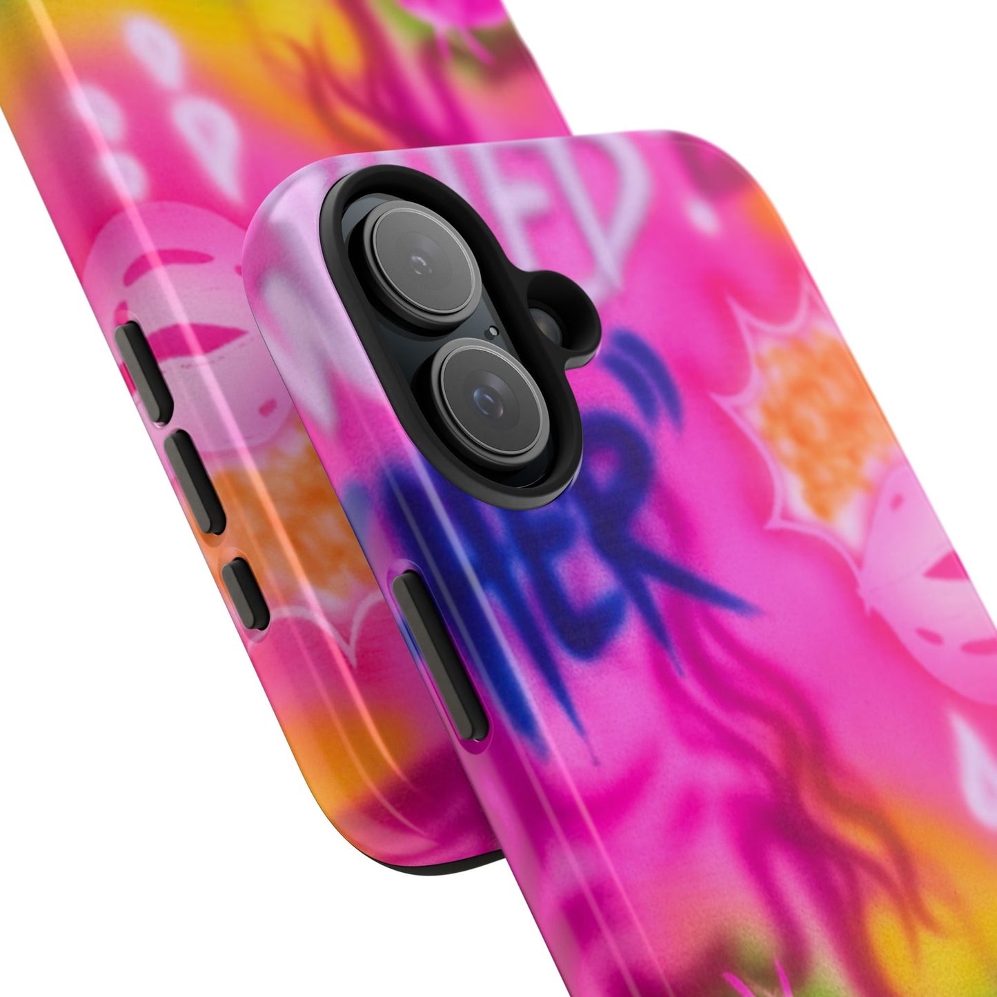 "wanted" airbrush iPhone case