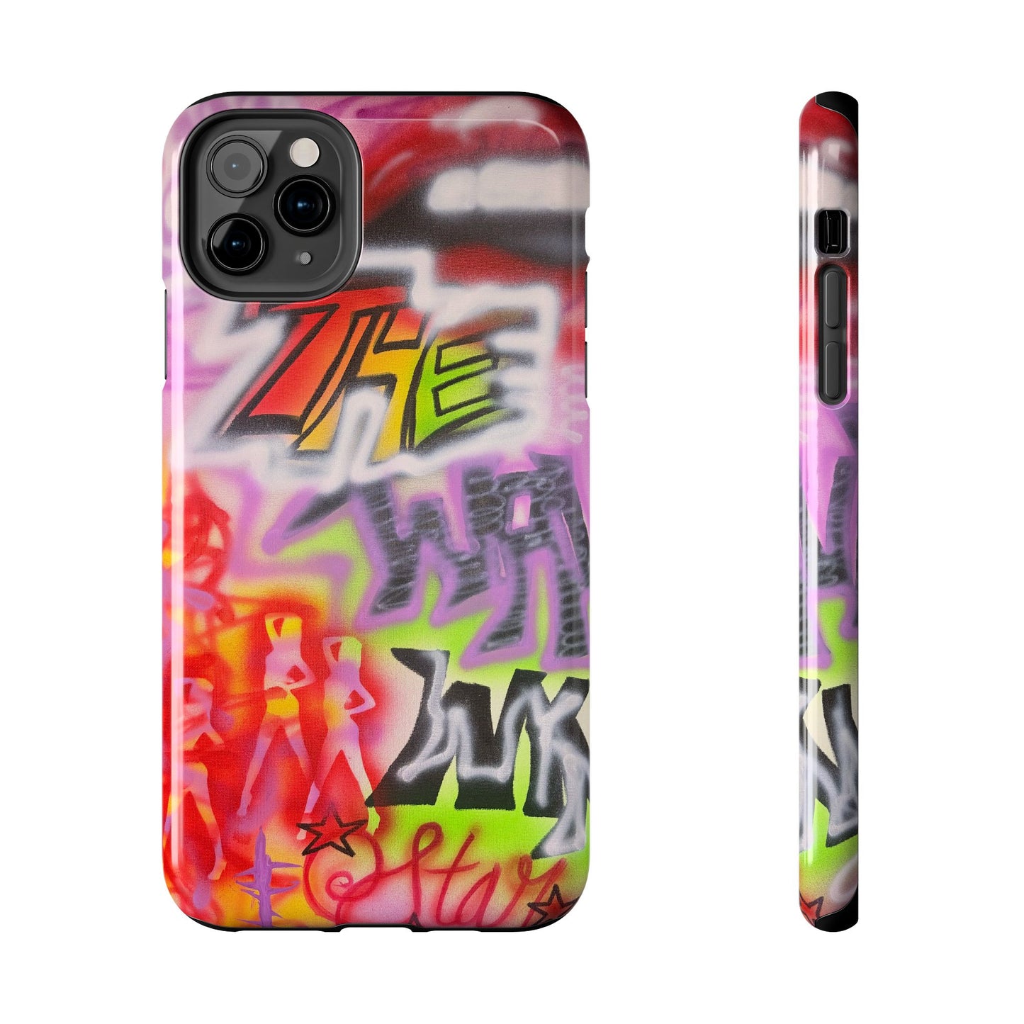 "wynwood gold" airbrush iPhone case