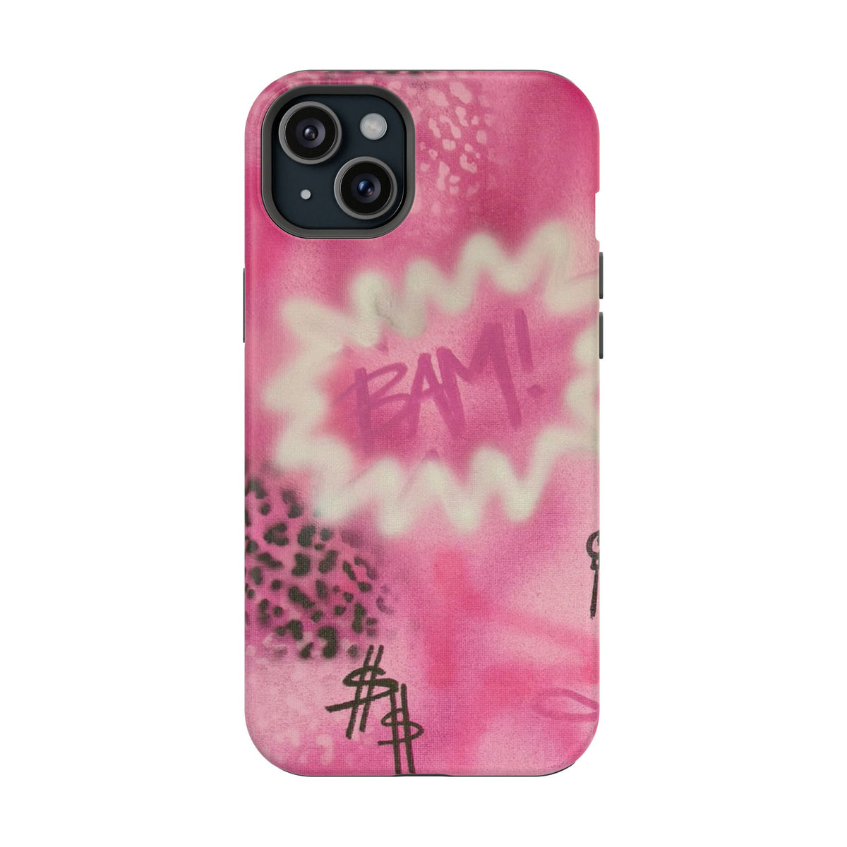 MagSafe "BAM!" airbrush iPhone case