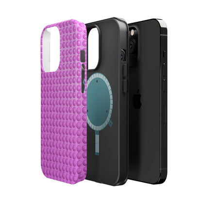 MagSafe "pink studs" airbrush iPhone case