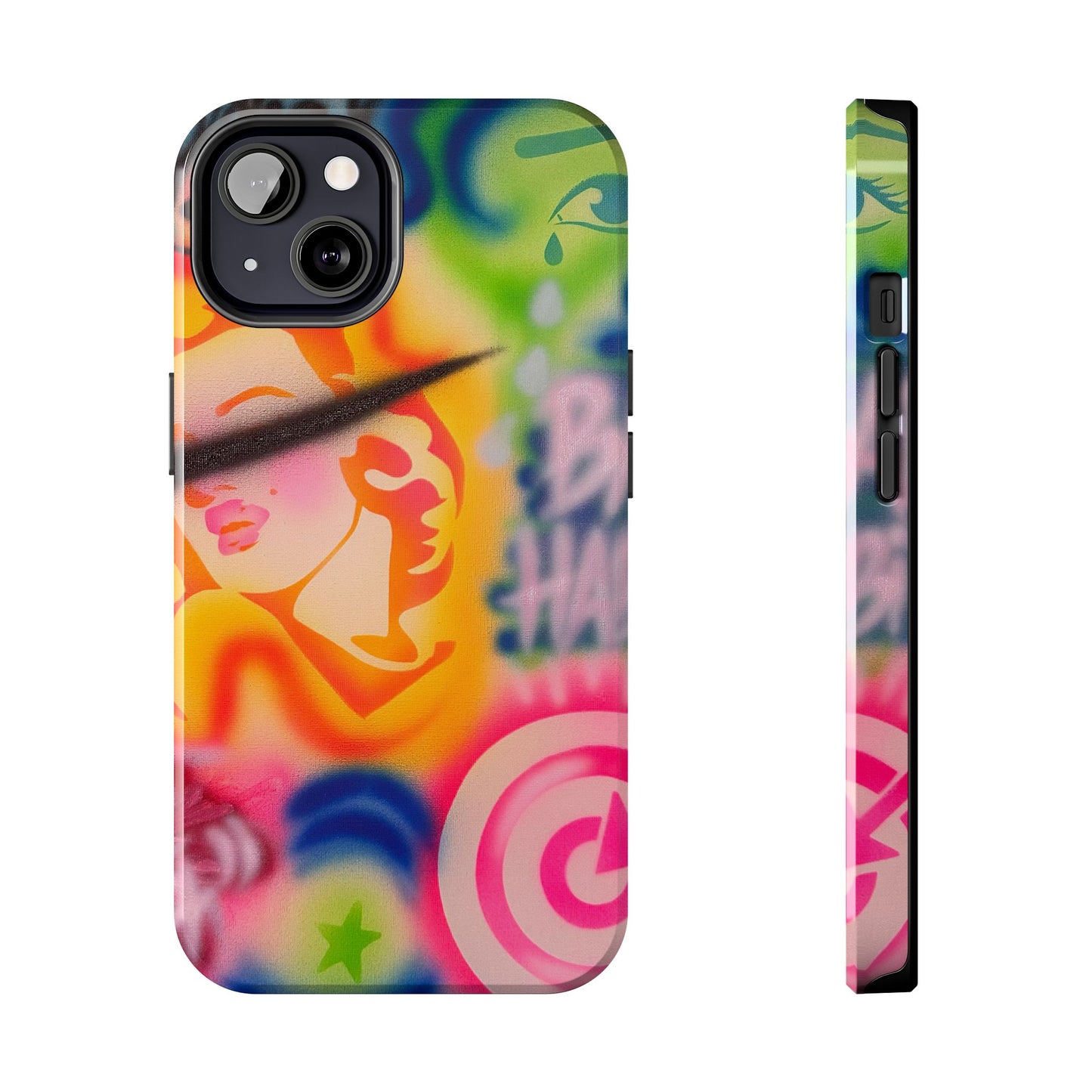 "bad habits" airbrush iPhone case