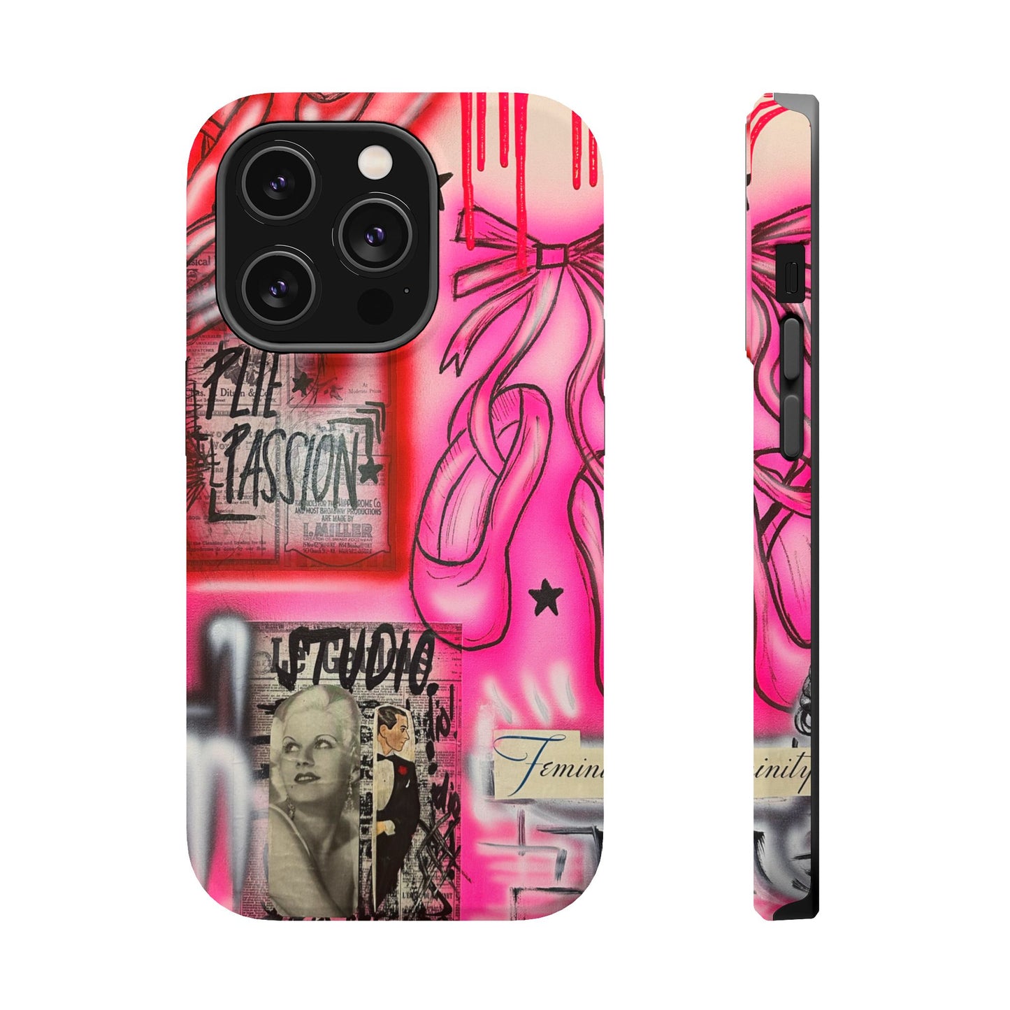 MagSafe „Plié Passion“ Airbrush-iPhone-Hülle