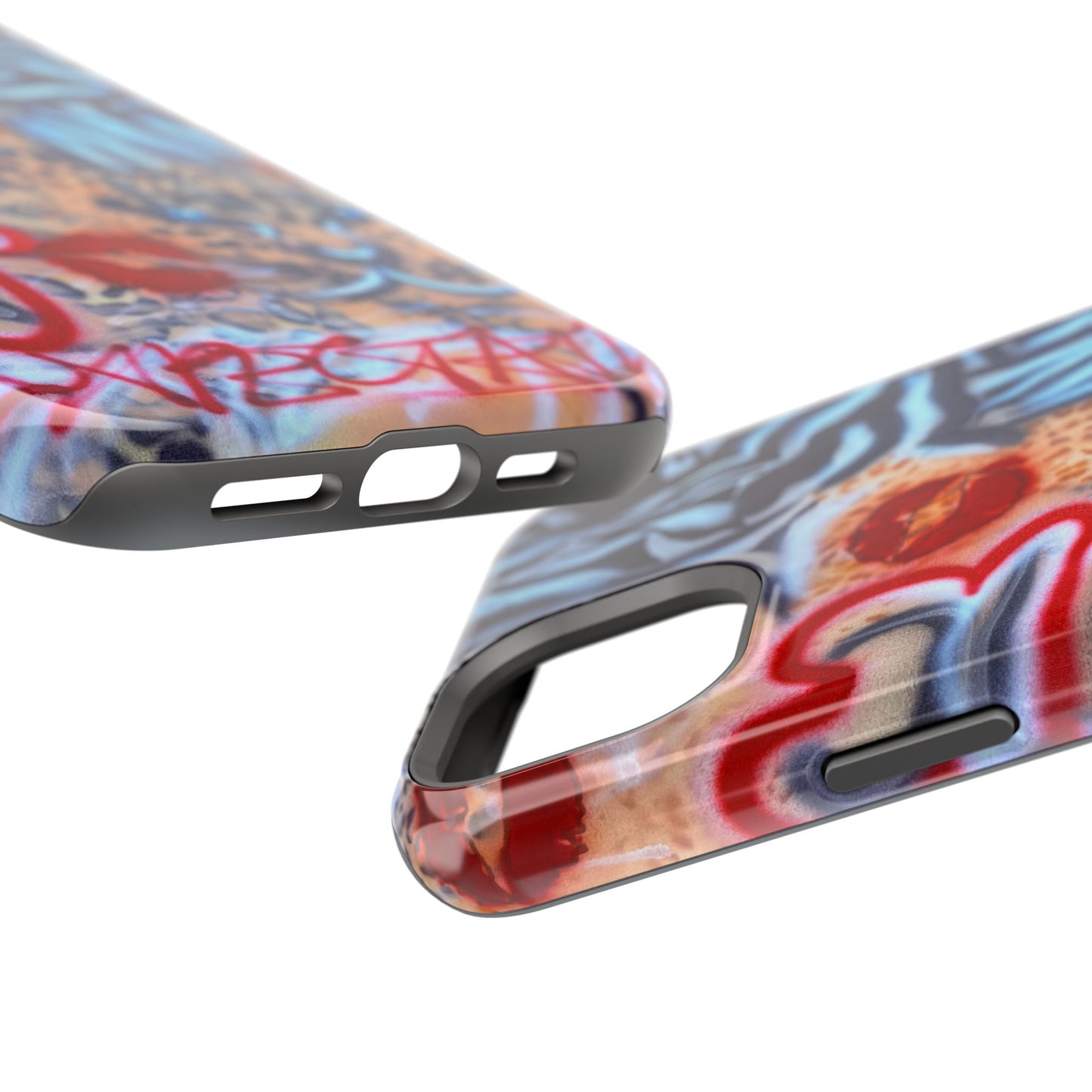 MagSafe "exotic expectations" airbrush iPhone case