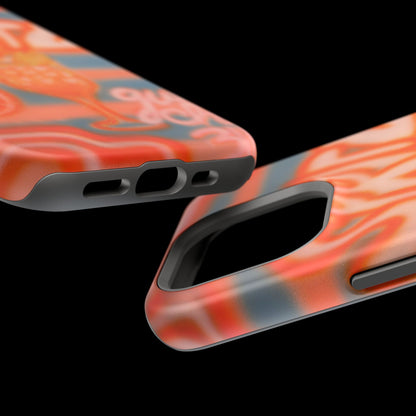 MagSafe "aperol spritz pt. 2" airbrush iPhone case
