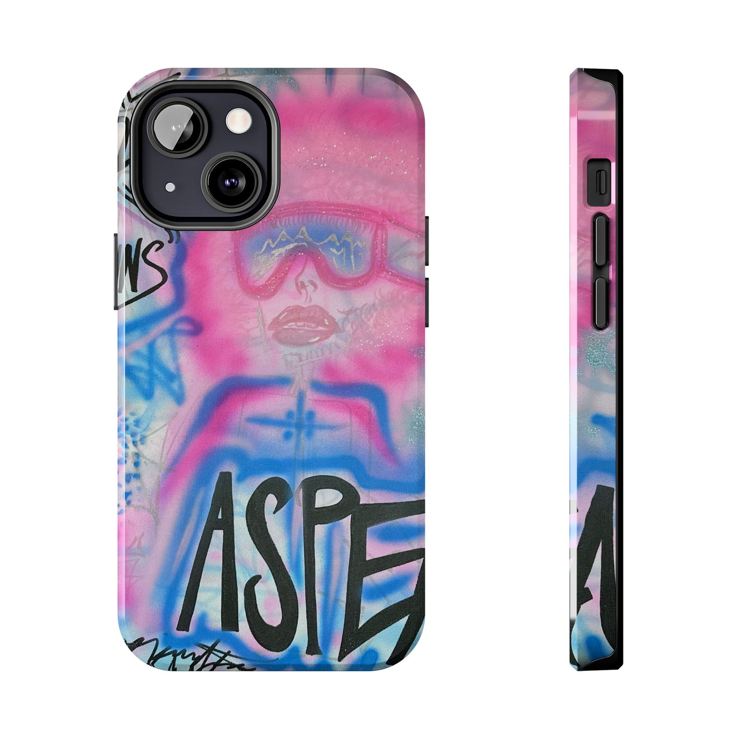 "aspen aspirations" airbrush iPhone case