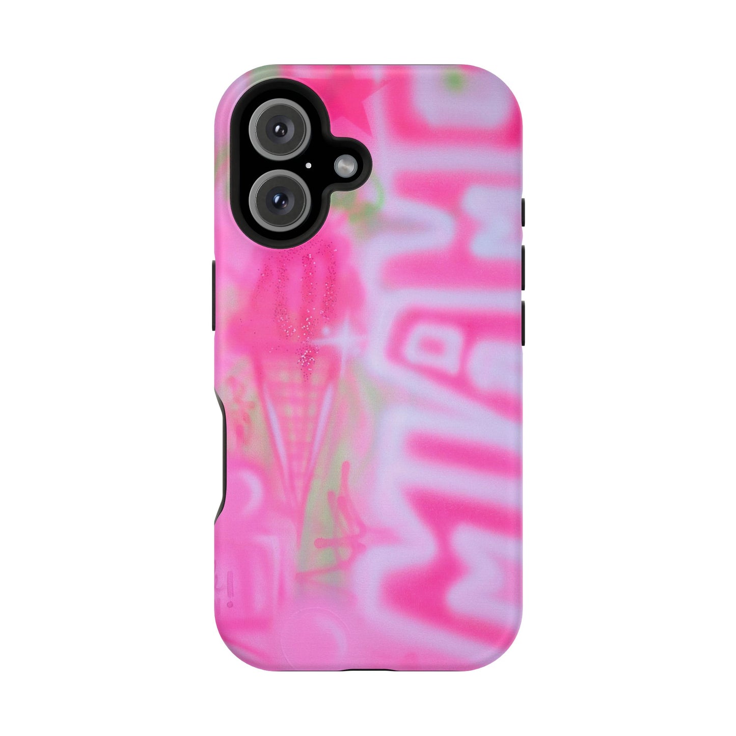 MagSafe "sunset sorbet" airbrush iPhone case