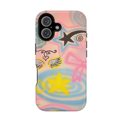 MagSafe "star energy" airbrush iPhone case