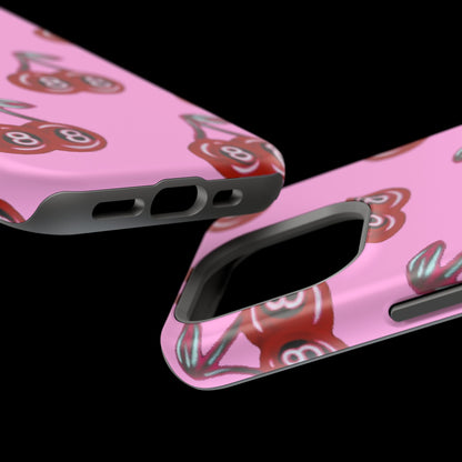 MagSafe "cami cherry pink" Airbrush iPhone Hülle