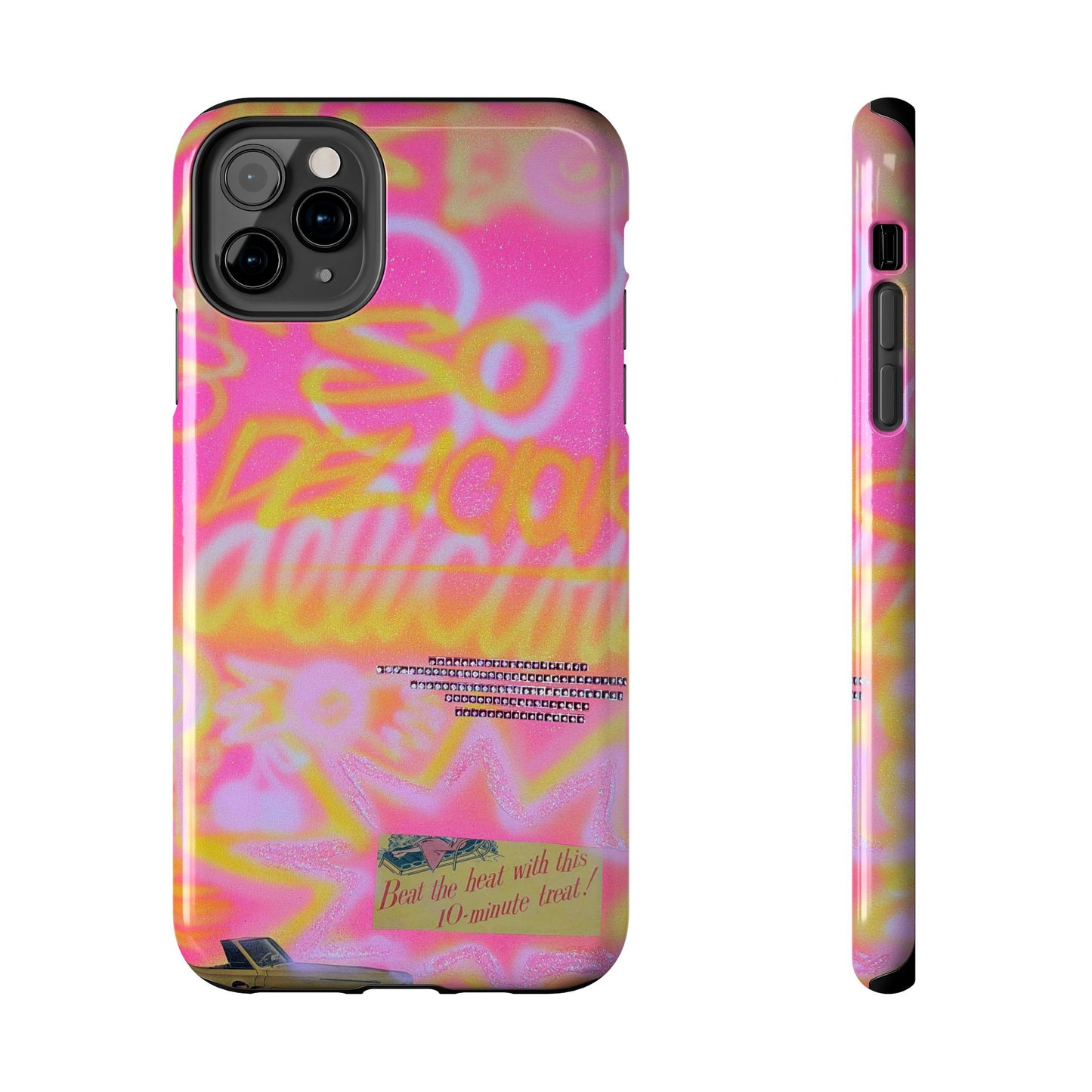 "so delicious" airbrush iPhone case