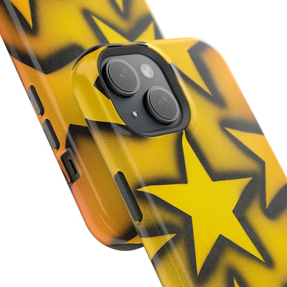MagSafe „DU BIST EIN STAR!“ Airbrush iPhone Hülle