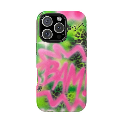 "BAM! pt. 2" airbrush iPhone case