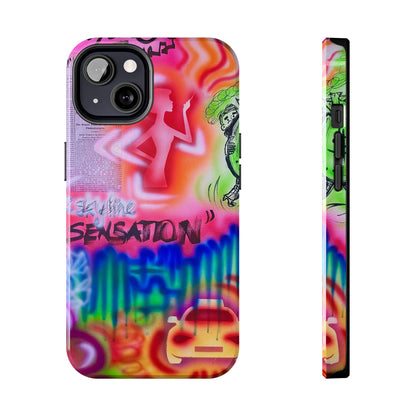 "skyline sensation" airbrush iPhone case