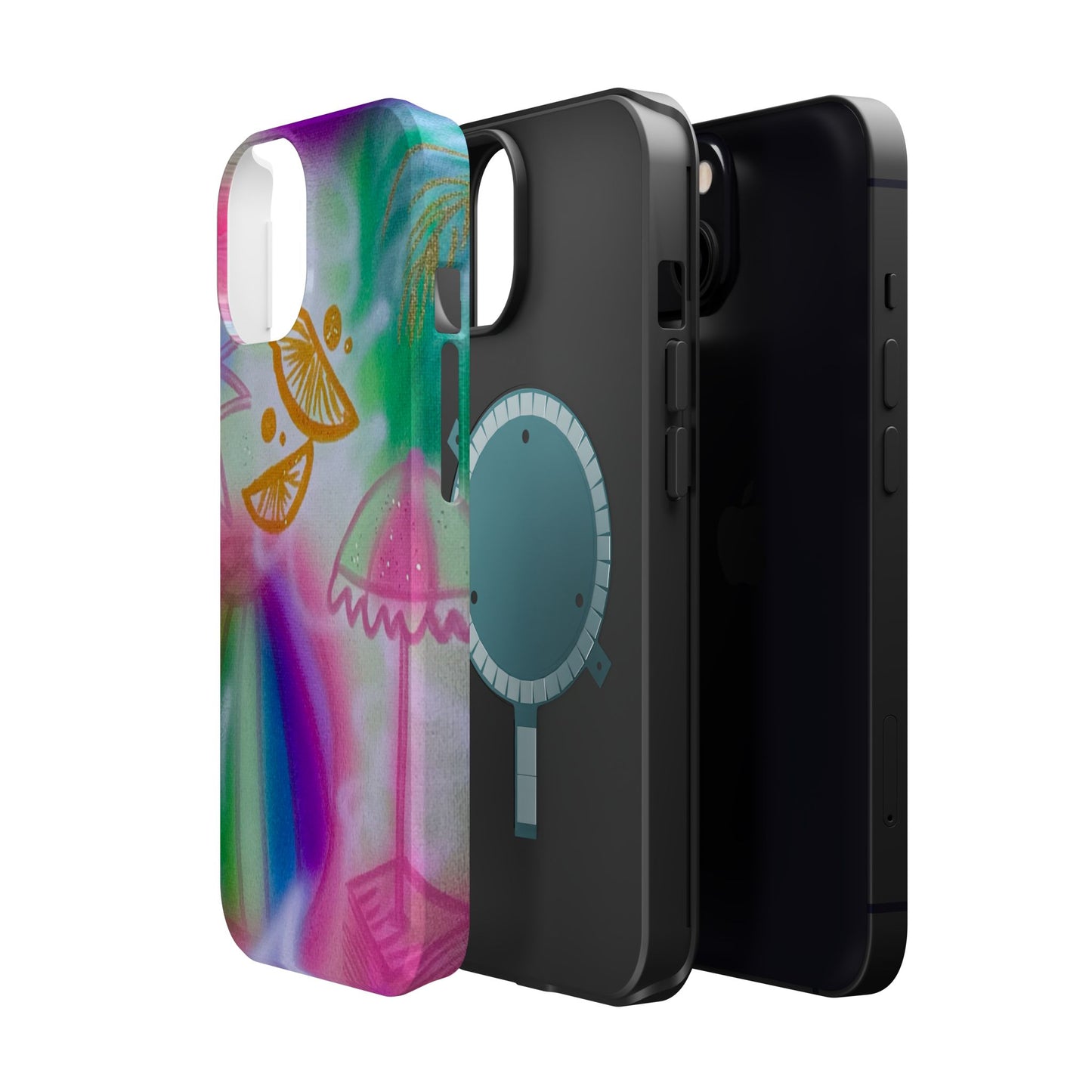 MagSafe "on the beach" airbrush iPhone case