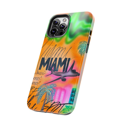"miami, fl" airbrush iPhone case