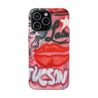 MagSafe "tucson, az" airbrush iPhone case