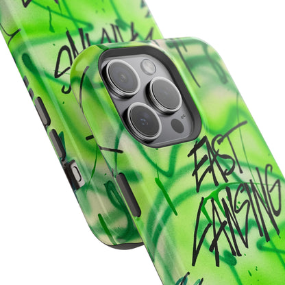 MagSafe "east lansing, mi" airbrush iPhone case