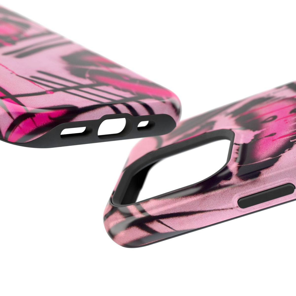 MagSafe "glossy pout" airbrush iPhone case