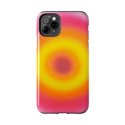 "pink lemonade aura" airbrush iPhone case
