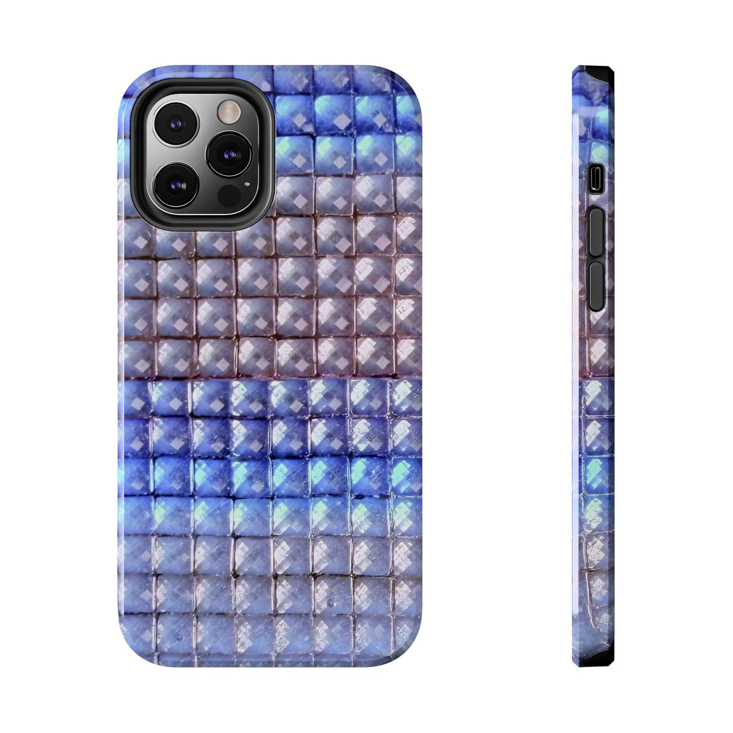 "blue studs" airbrush iPhone case