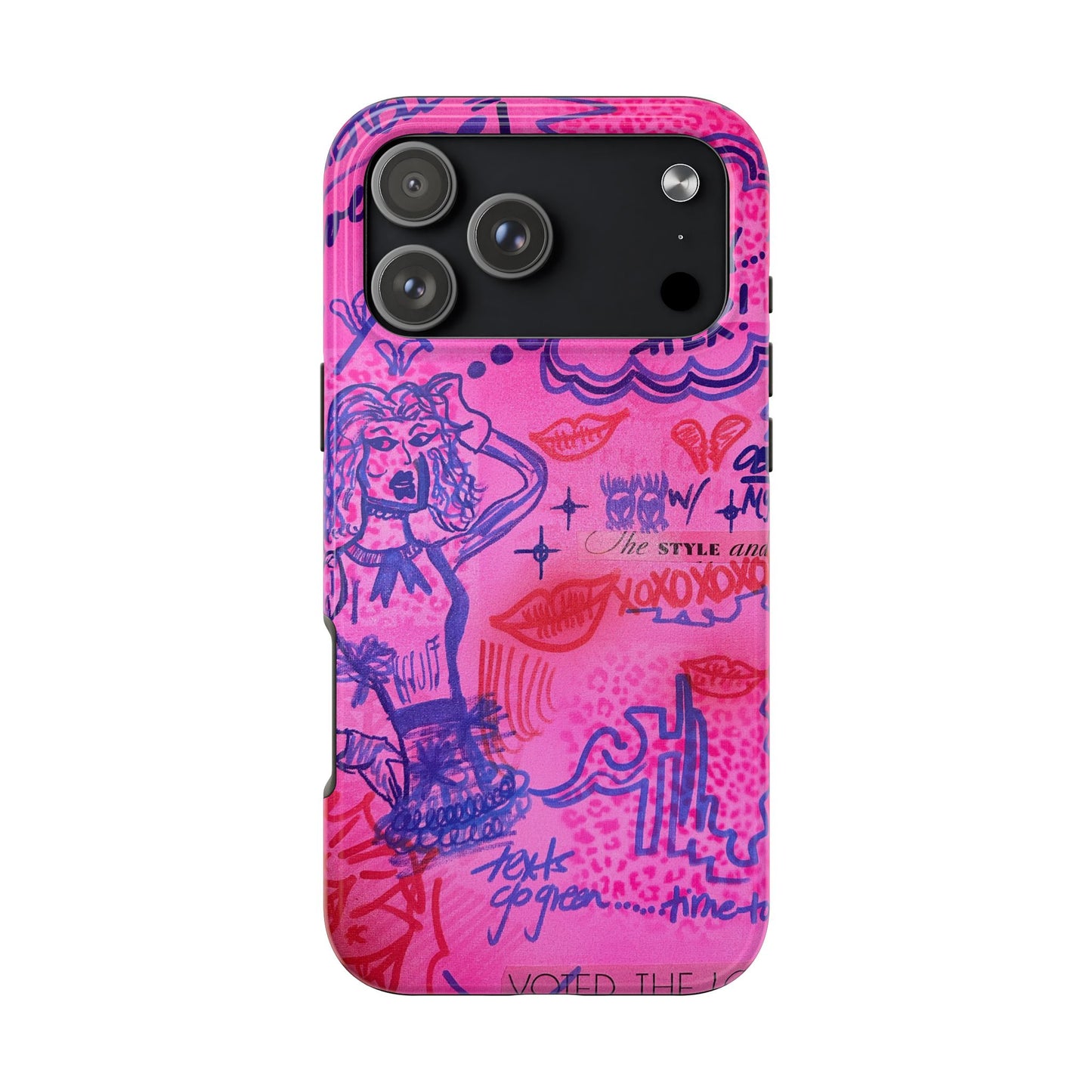 "really "HER!" airbrush iPhone case