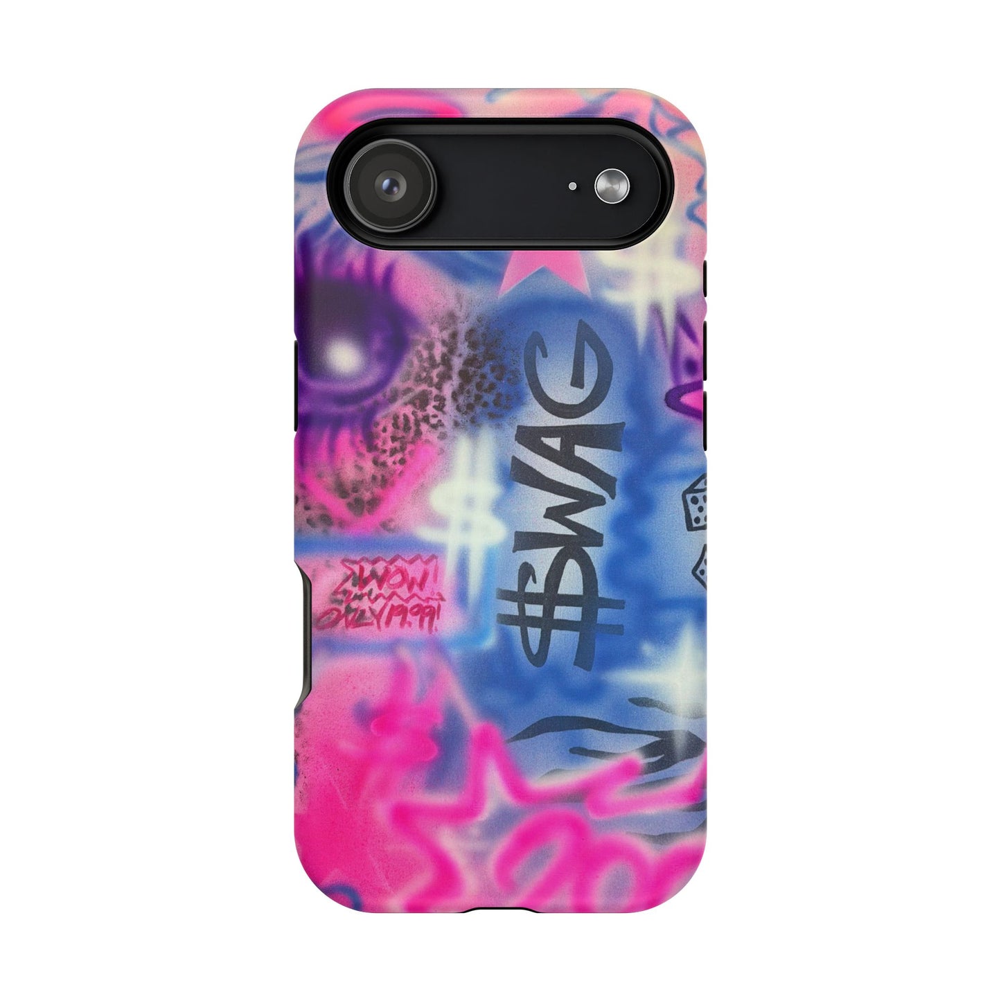 MagSafe "$wag" airbrush iPhone case